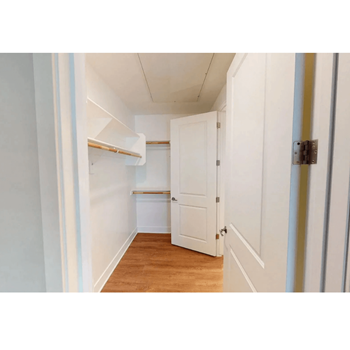 Spacious closets